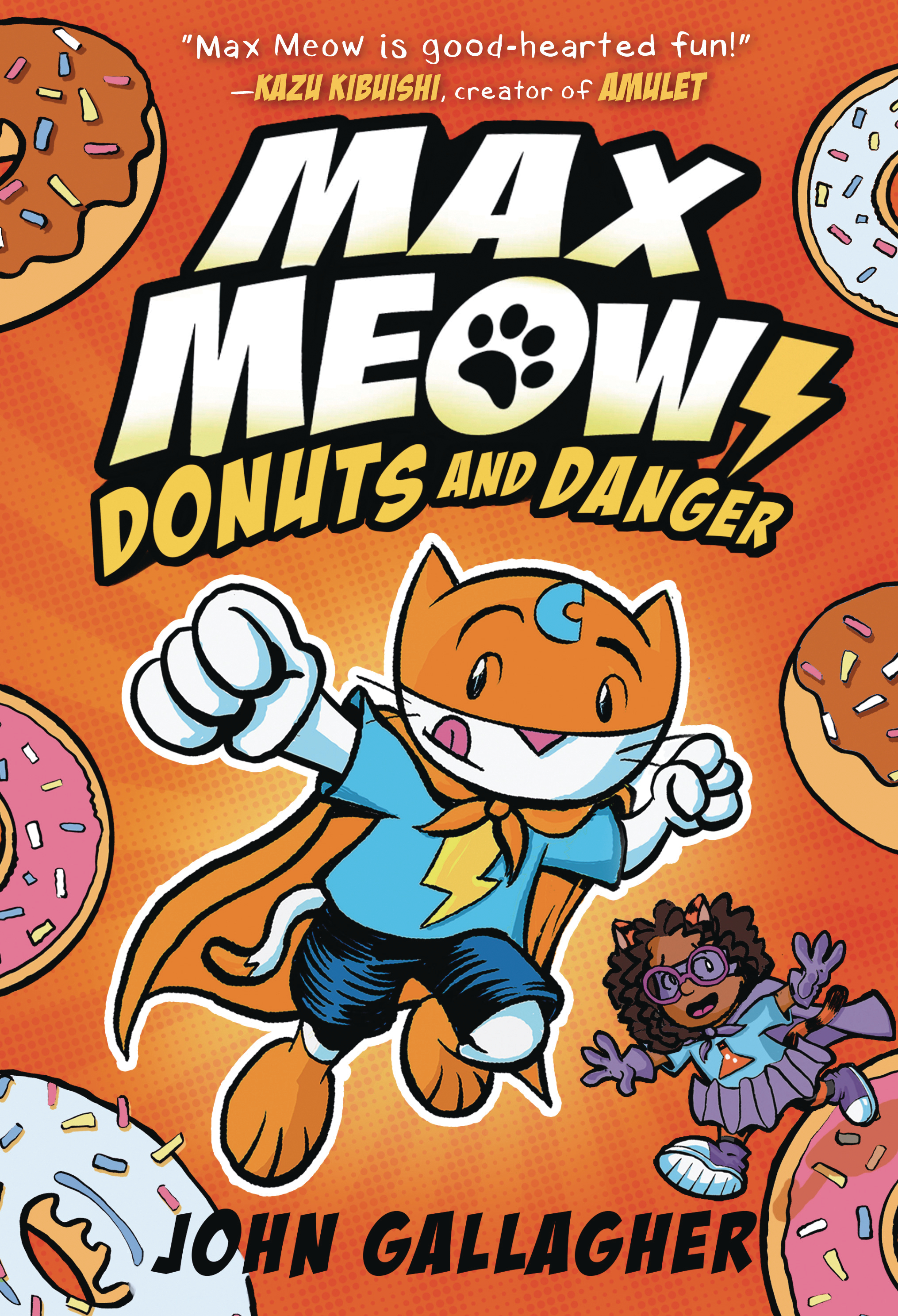 Max Meow Cat Crusader Graphic Novel Volume 2 Donuts And Danger