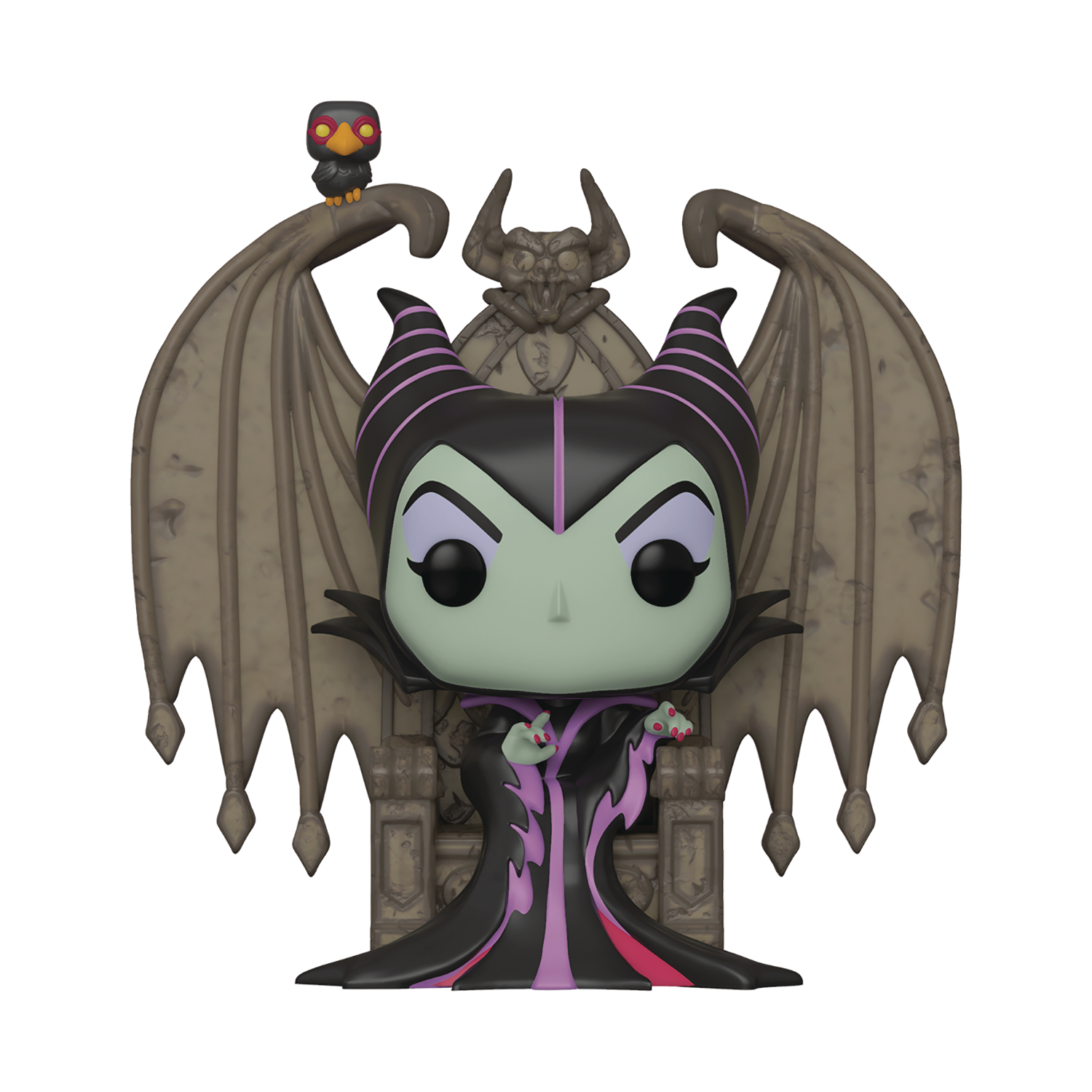 Buy Pop Deluxe Villains Maleficent On Throne Figure Ssalefish - Concord