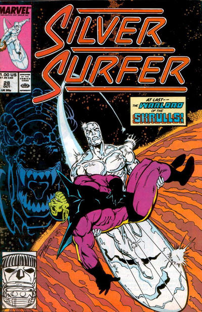 Silver Surfer #28 [Direct]-Very Good (3.5 – 5)