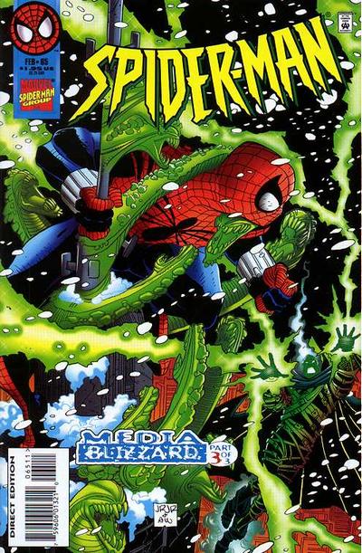 Spider-Man #65 [Direct Edition - John Romita Jr. Cover]-Fine (5.5 – 7)