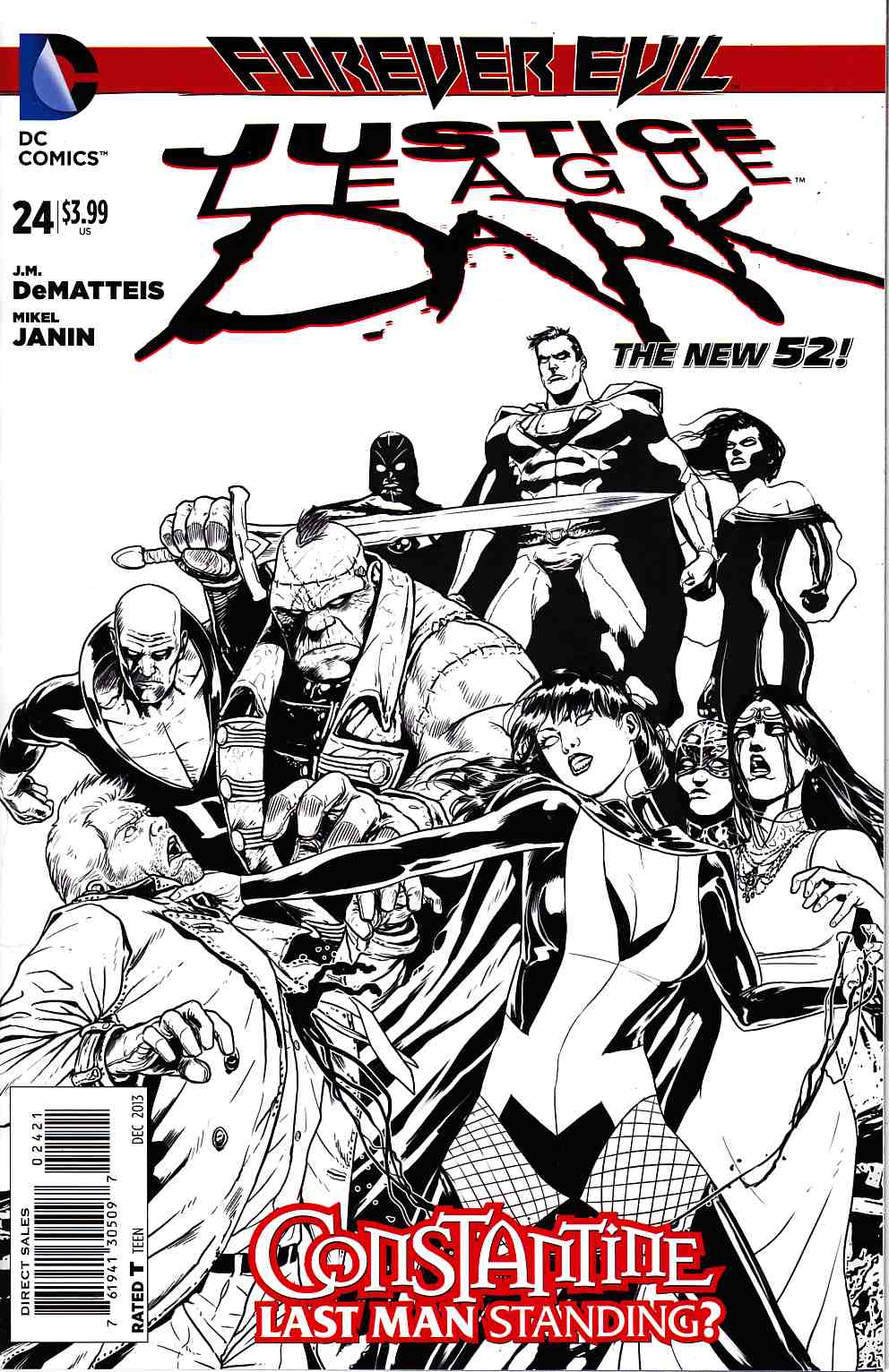 Justice League Dark #24 Variant Edition (Evil) (2011)