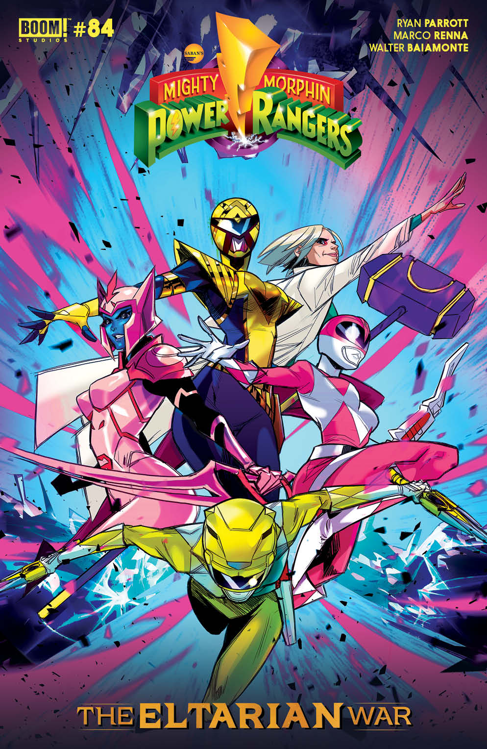 Mighty Morphin #15 Cover B Legacy Variant Carlini