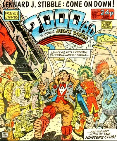 2000 AD #407-Near Mint (9.2 - 9.8)