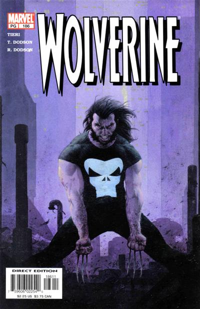 Wolverine #186 [Direct Edition] - Fine/Very Fine