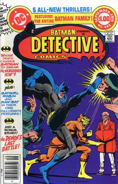 Detective Comics #485-Good (1.8 – 3)