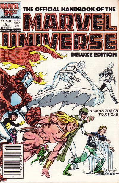 The Official Handbook of The Marvel Universe Deluxe Edition #6