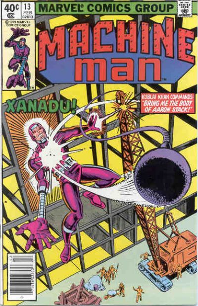 Machine Man #13 [Newsstand]-Very Fine (7.5 – 9)