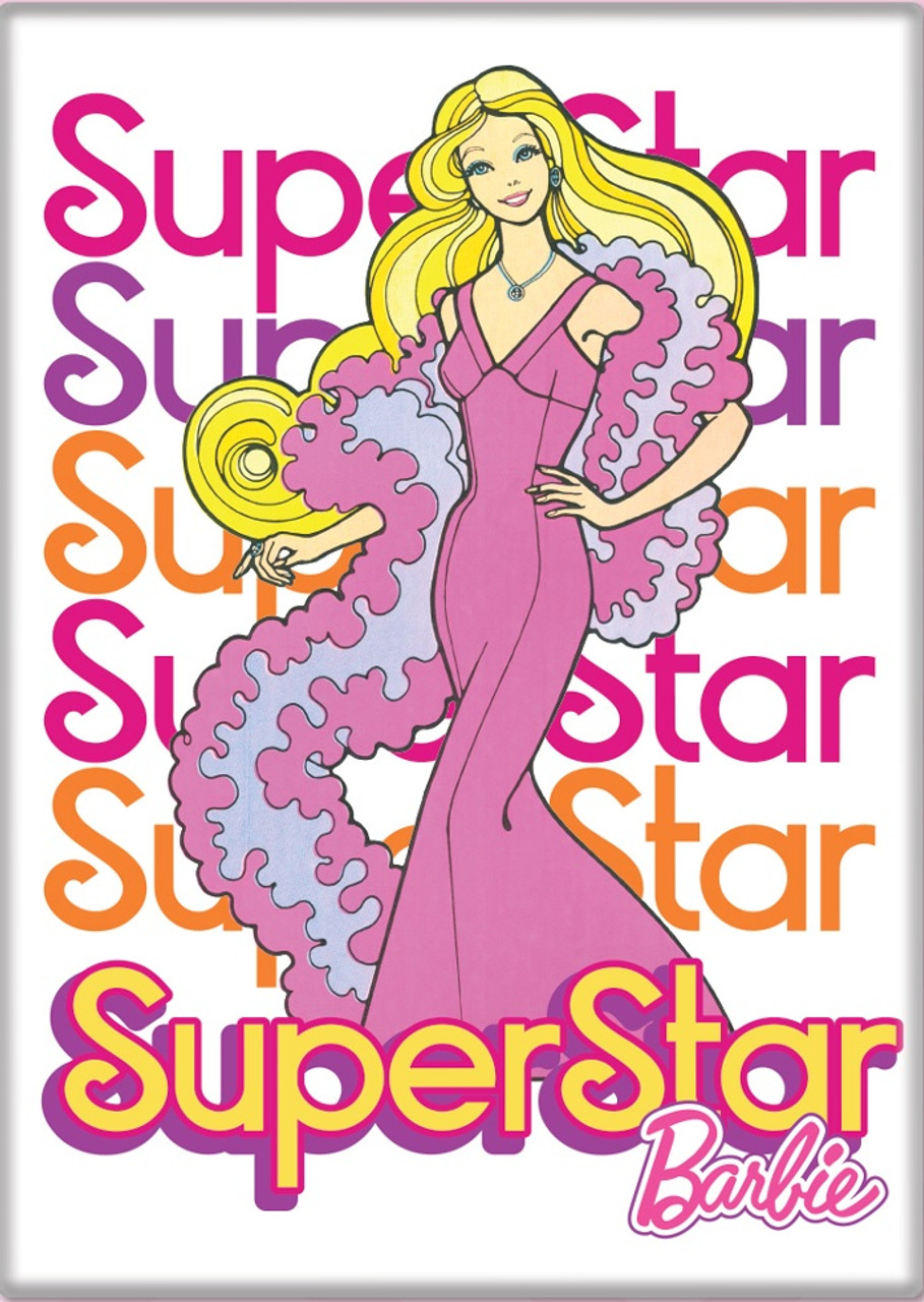 Barbie Superstar Magnet