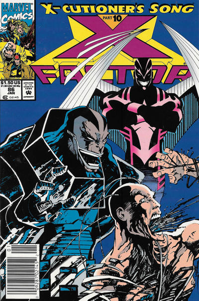 X-Factor #86 [Polybagged, Newsstand]-Fine (5.5 – 7)