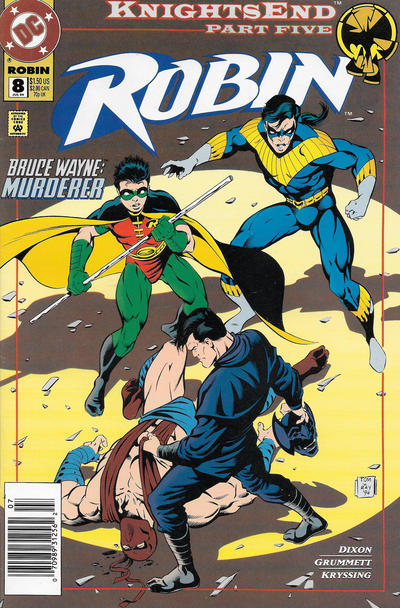 Robin #8 [Newsstand]-Very Good (3.5 – 5)