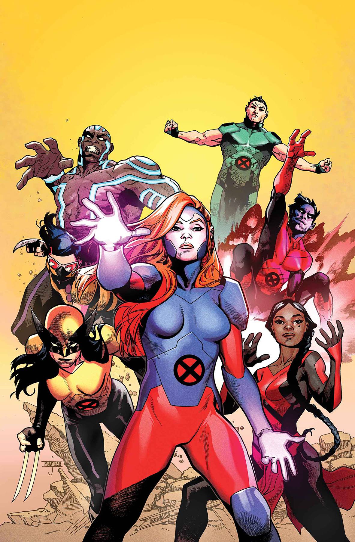 X-Men Red #1 Asrar Variant Leg (2018)