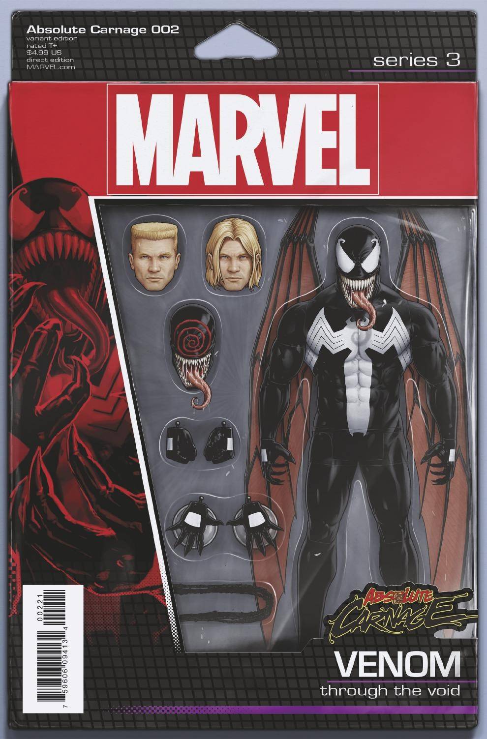 Absolute Carnage #2 Christopher Action Figure Variant Ac (Of 4)