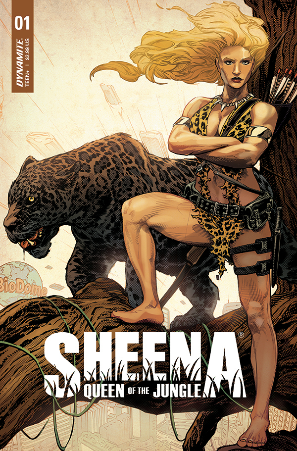Sheena Queen of the Jungle #1 Cover H 1 for 20 Incentive Mooney Original Art