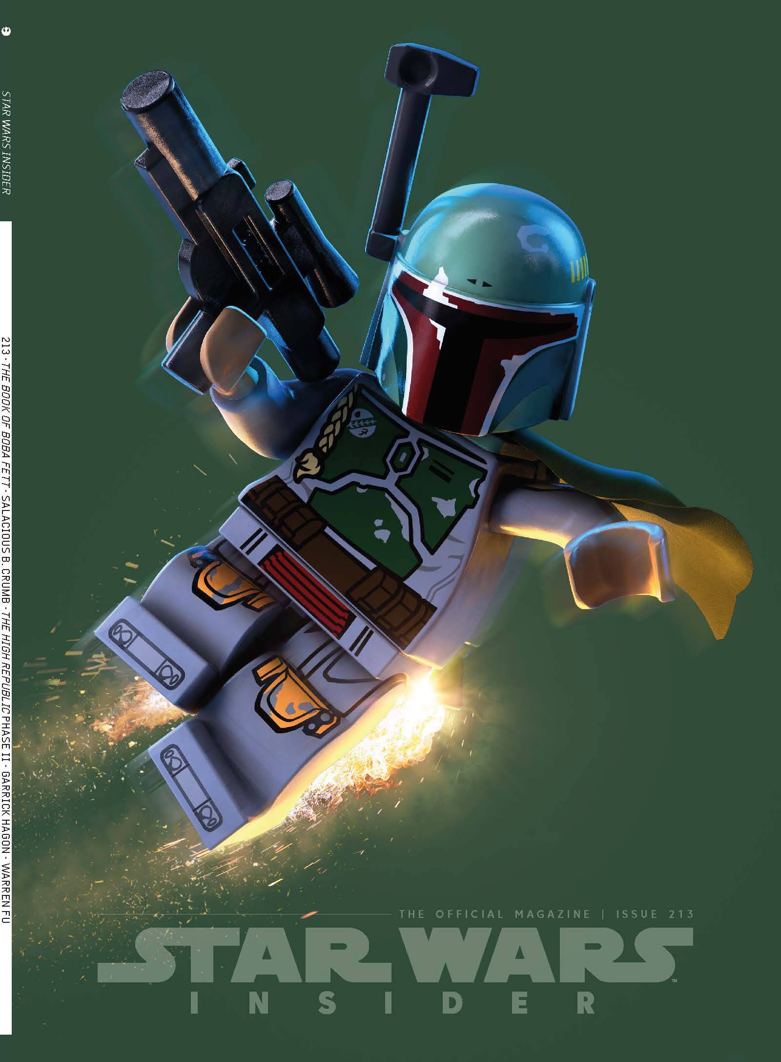 Star Wars Insider #213 Last Call Lego Boba Fett
