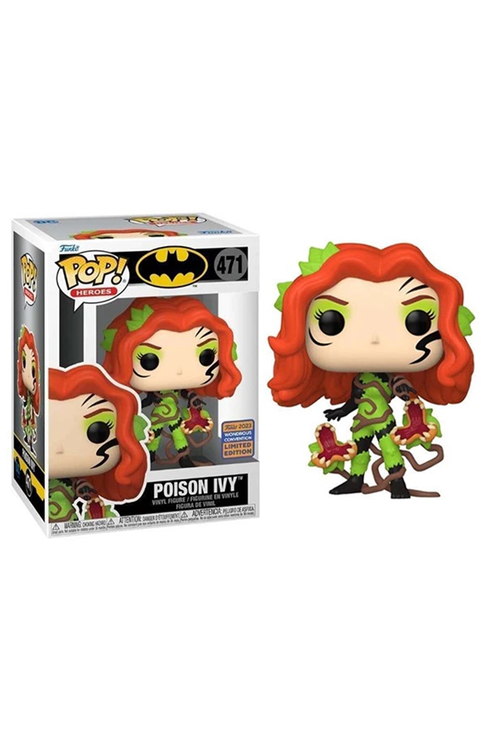 Funko Pop 471 Poison Ivy Wonderous Convention Exclusive 