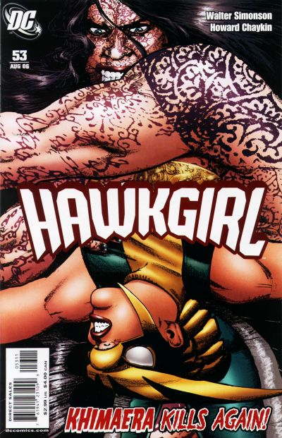 Hawkgirl #53-Very Fine (7.5 – 9)