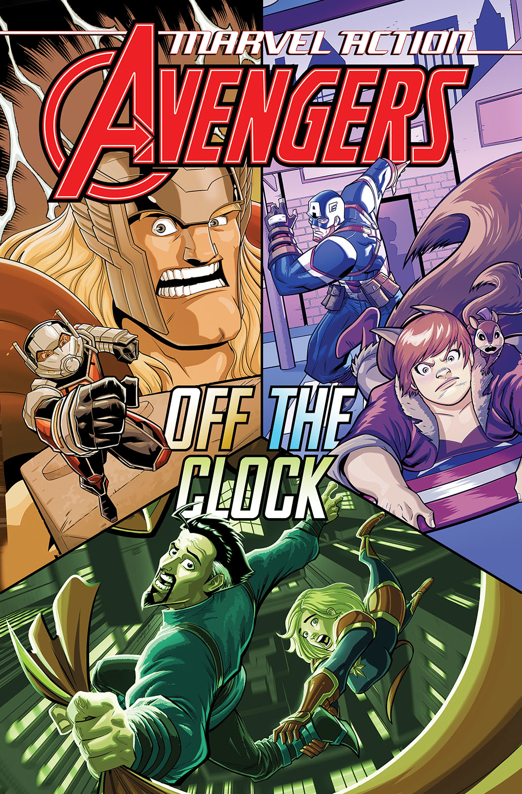 Marvel Action Avengers Graphic Novel Book 5 Off The Clock