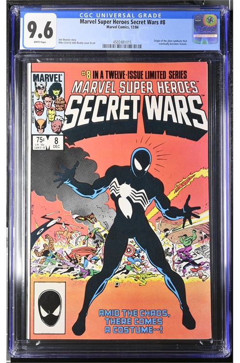 Marvel Super-Heroes Secret Wars #8 Cgc 9.6