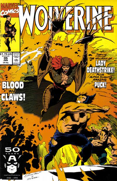 Wolverine #35 [Direct](1988)-Very Fine (7.5 – 9)