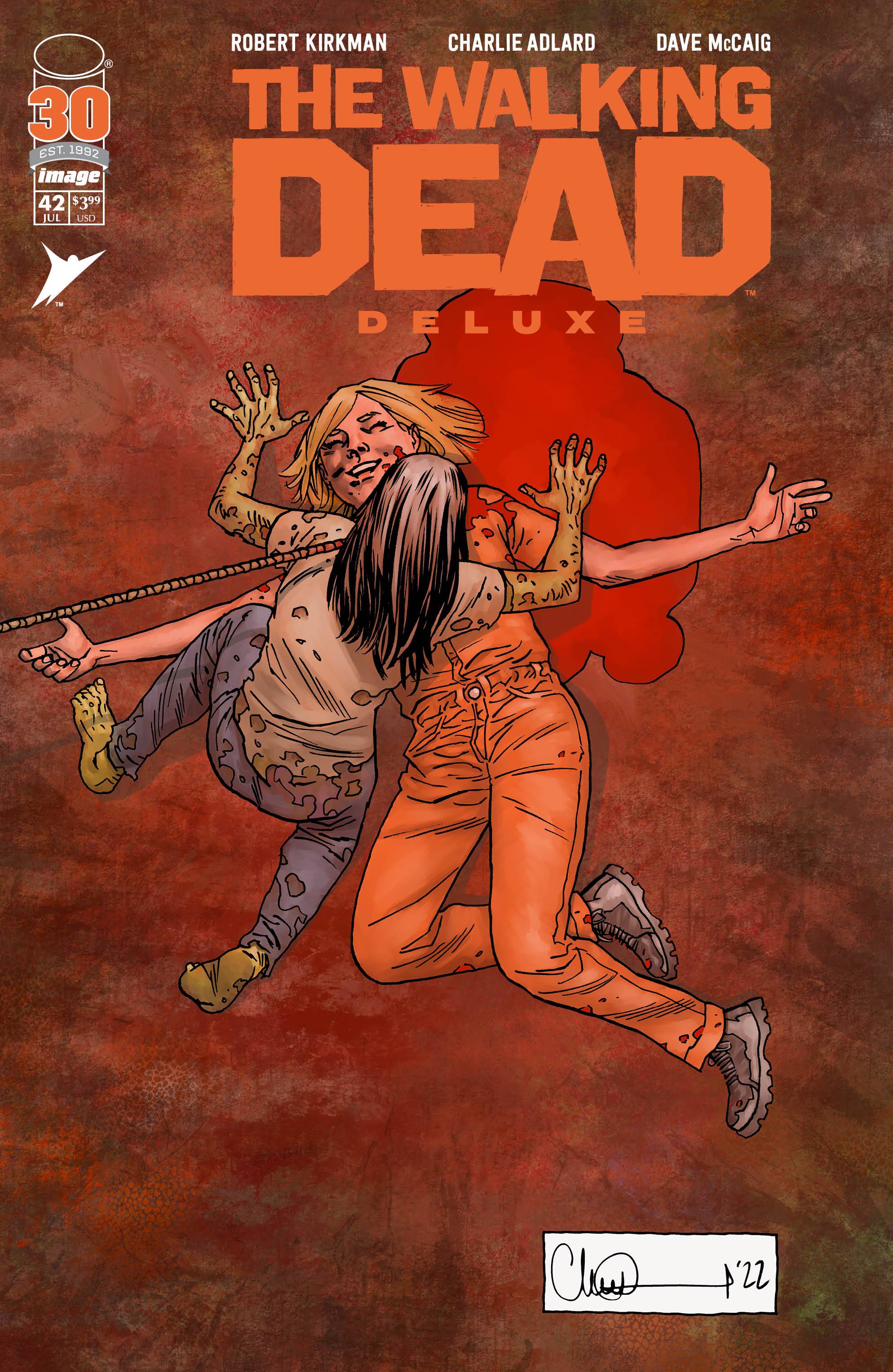 Walking Dead Deluxe #42 Cover E Adlard (Mature)