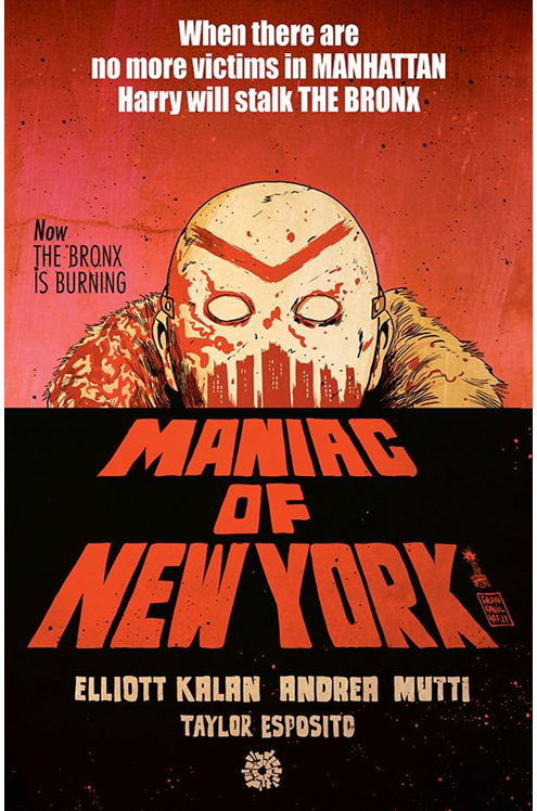 Maniac of New York Bronx Burning #4 Cover B Francavilla Variant
