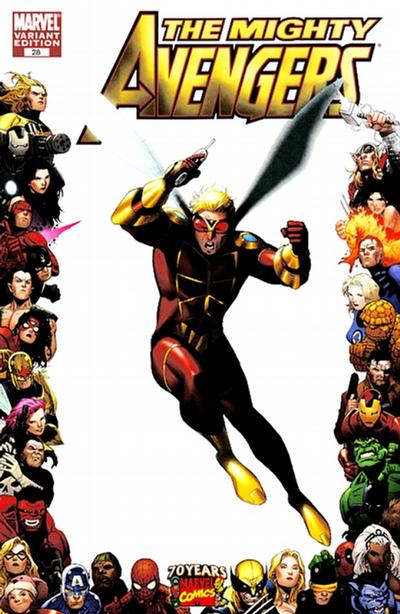 Mighty Avengers #28 (70th Anniversary Variant) (2007)
