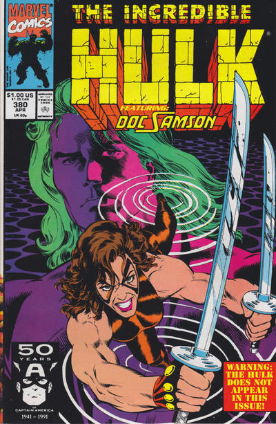 The Incredible Hulk #380 [Direct]-Near Mint (9.2 - 9.8)