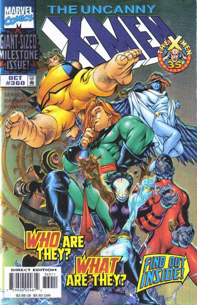 The Uncanny X-Men #360 [Direct Enhanced Edition]-Fine (5.5 – 7)