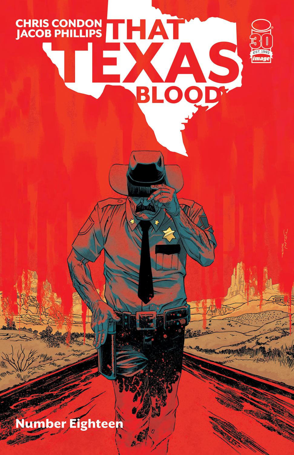 That Texas Blood #18 Cover B Shalvey (Mature)