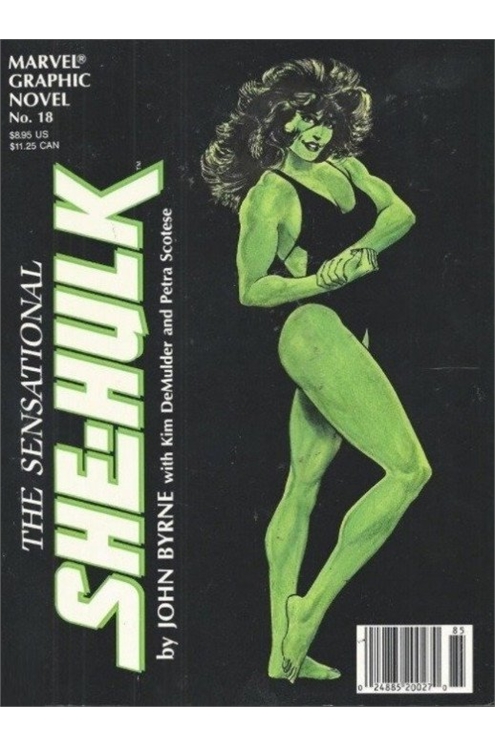 Marvel Graphic Novel (1982-1989) #18 - Sensational She-Hulk - 4th Print [Stock Image]