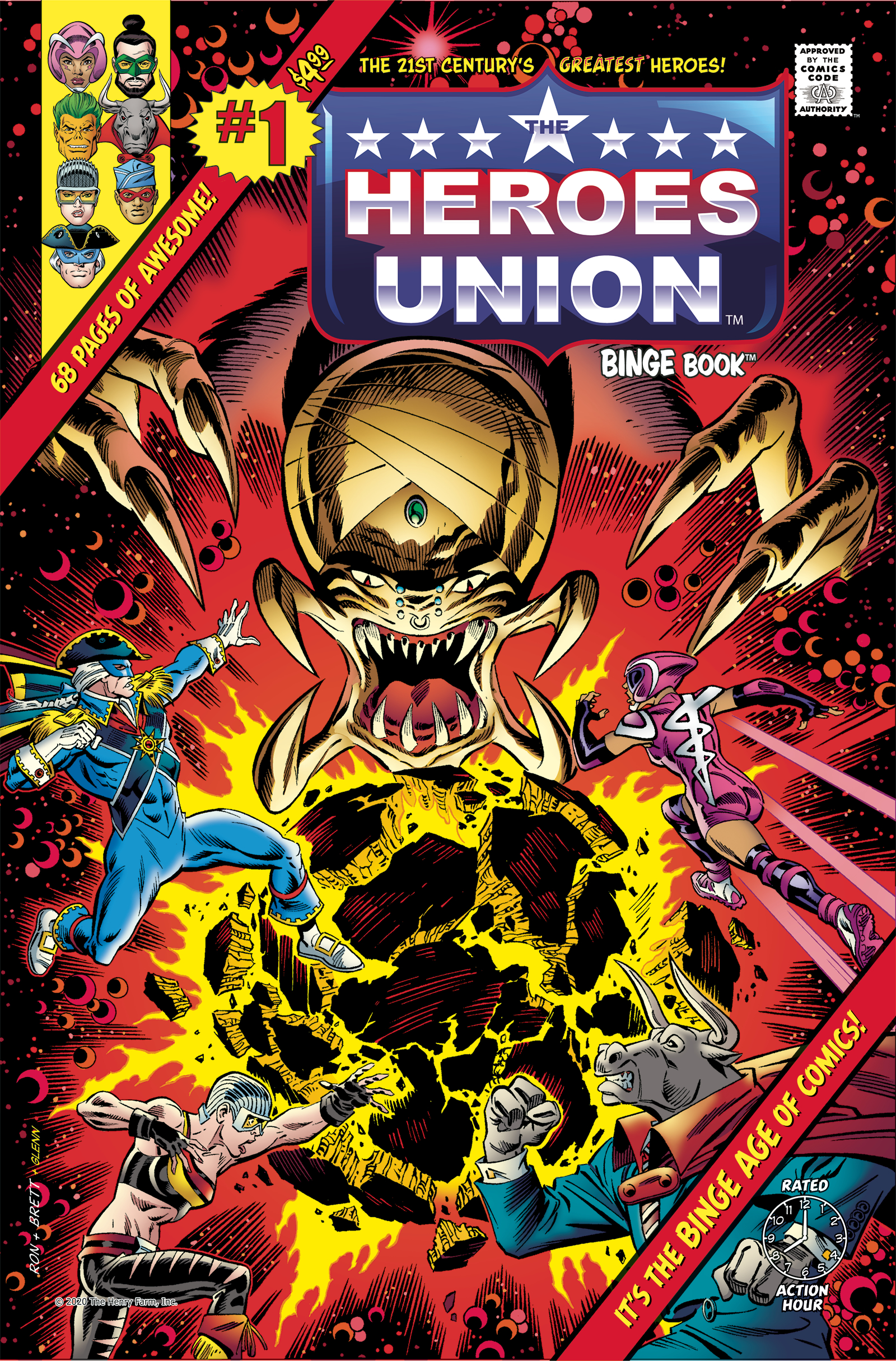 Heroes Union Volume 1 The Cosmic Crusade