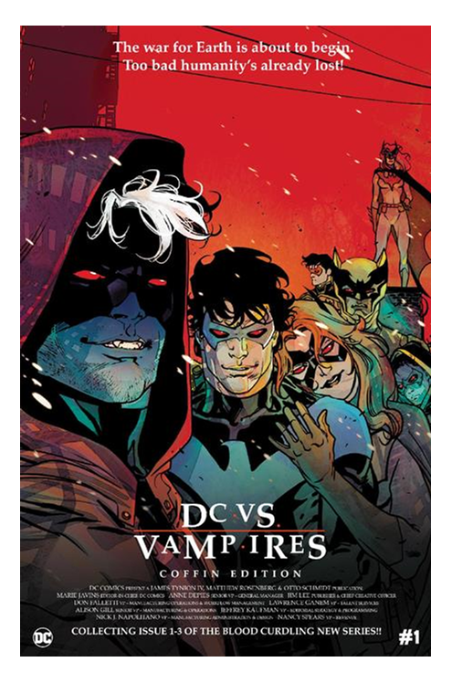 DC Vs Vampires Coffin Edition #1 Cover A Carmine Di Giandomenico