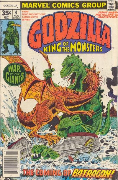 Godzilla #4-Fine (5.5 – 7)