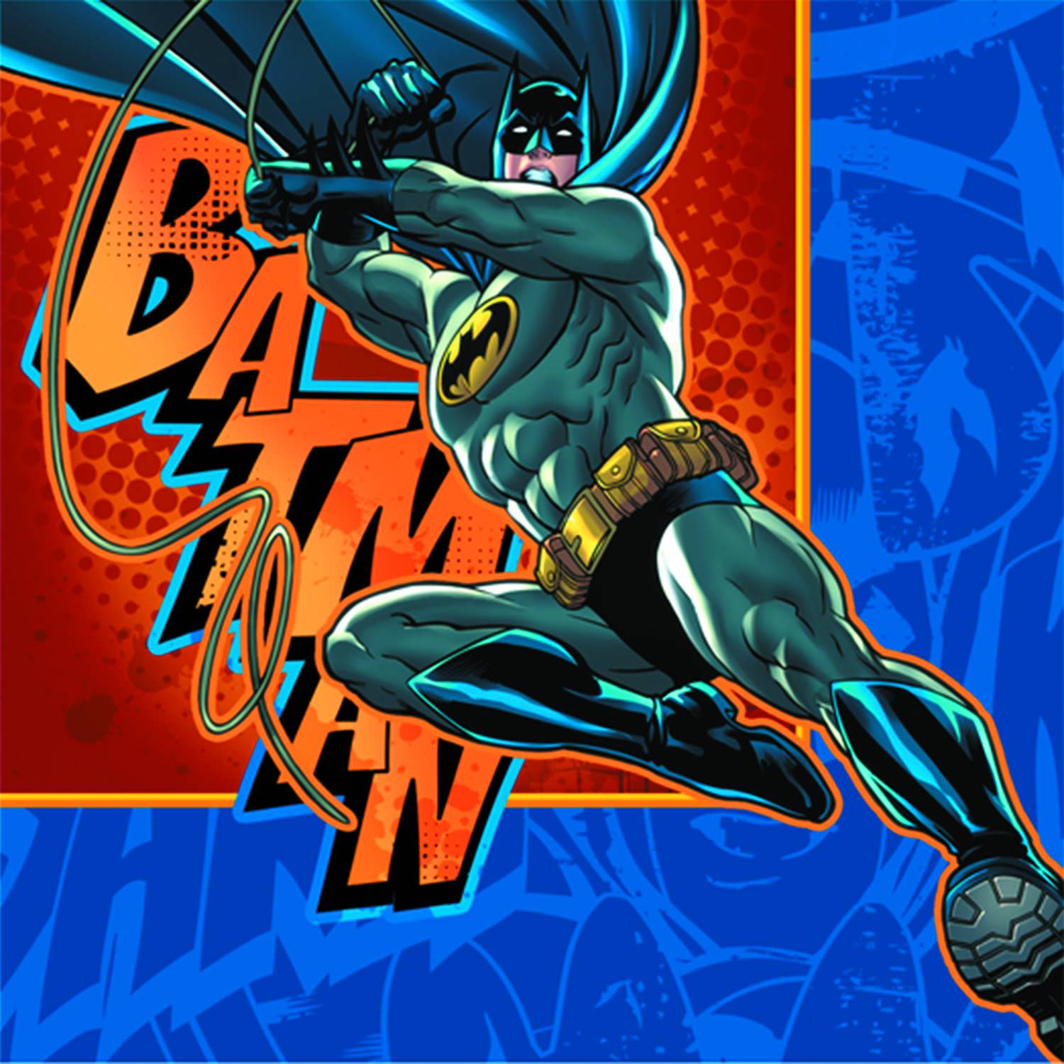 Batman Heroes & Villains Beverage Napkins 16 Pack 6 Piece Cs