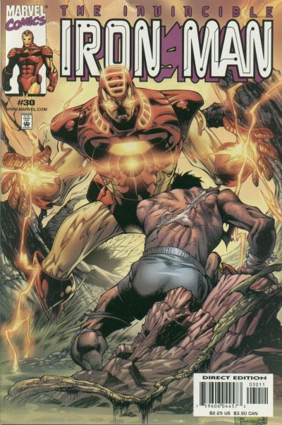 Iron Man #30 [Direct Edition]-Near Mint (9.2 - 9.8)