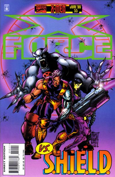 X-Force #55 [Direct Edition]-Fine (5.5 – 7)