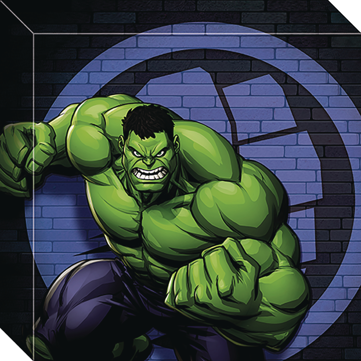 Hulk 12 Inch Canvas Wall Art