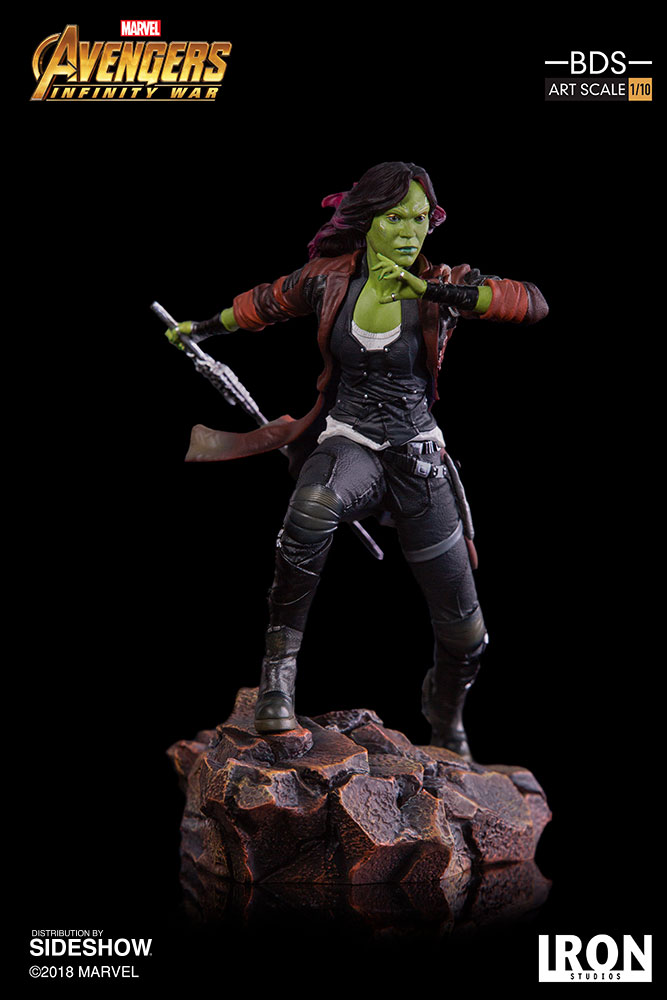 Iron Studios Gamora Avengers Infinity War 1:10 Scale Bds Statue