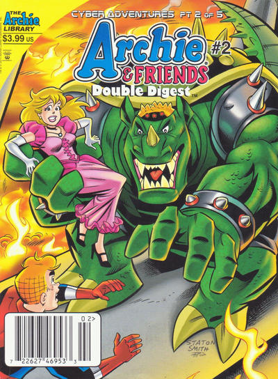 Archie & Friends Double Digest Magazine #2 [Newsstand] - Vf- 7.5