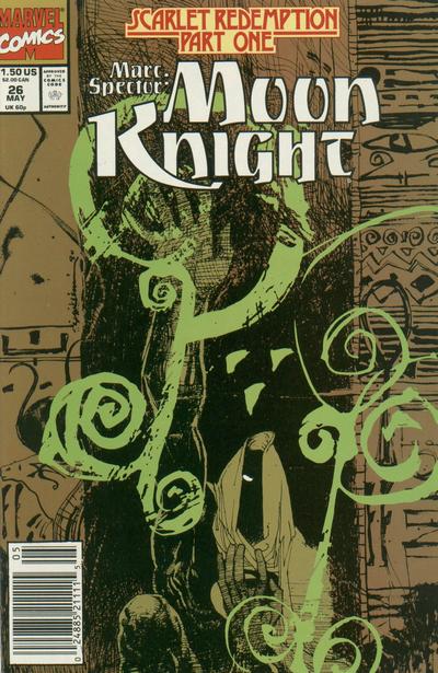 Marc Spector: Moon Knight #26 [Newsstand]-Fine