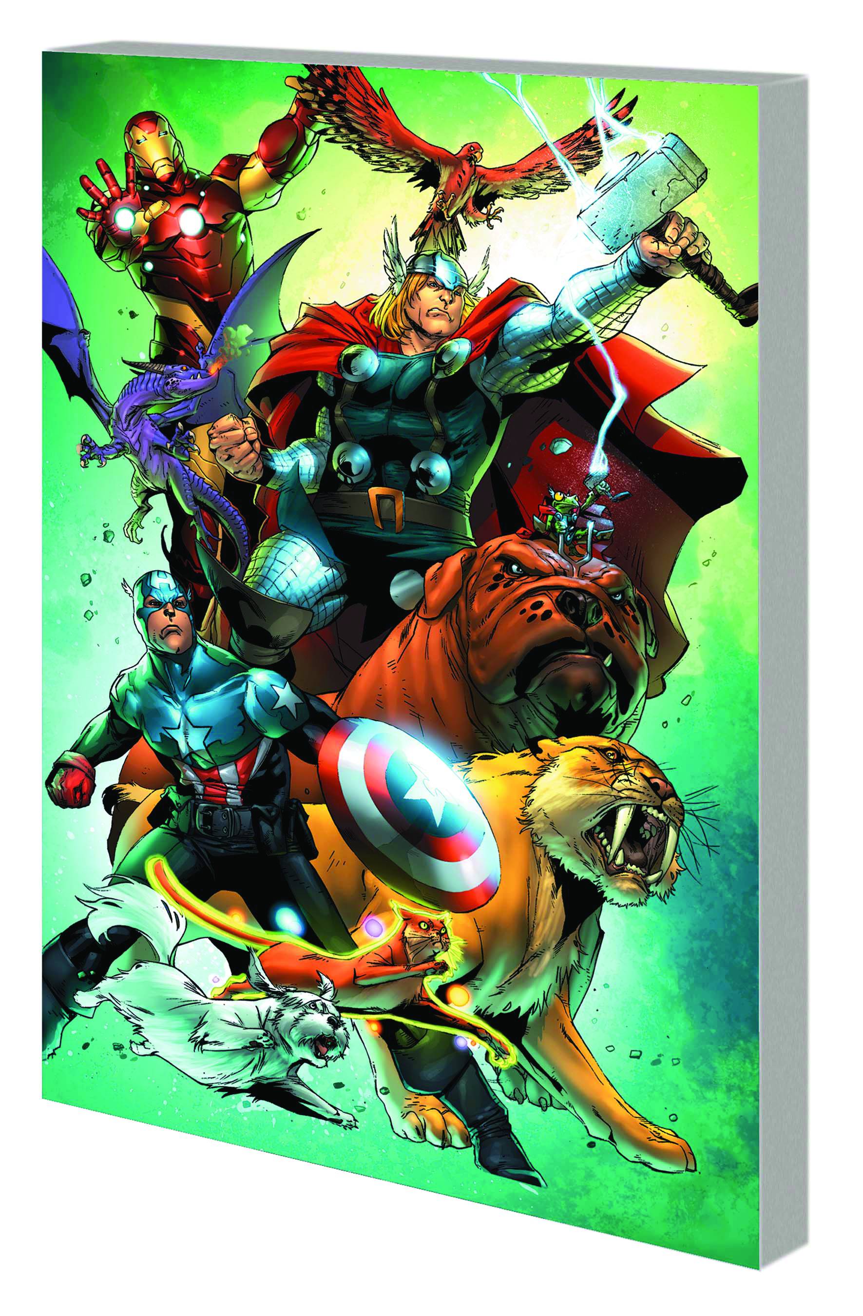 Avengers Vs Pet Avengers Graphic Novel