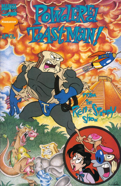 Ren & Stimpy Show Special: Powdered Toastman's Cereal Serial-Very Fine (7.5 – 9)