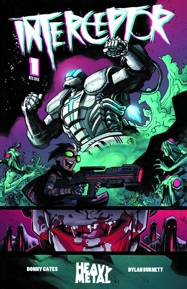 Interceptor #1 Cover A Burnett