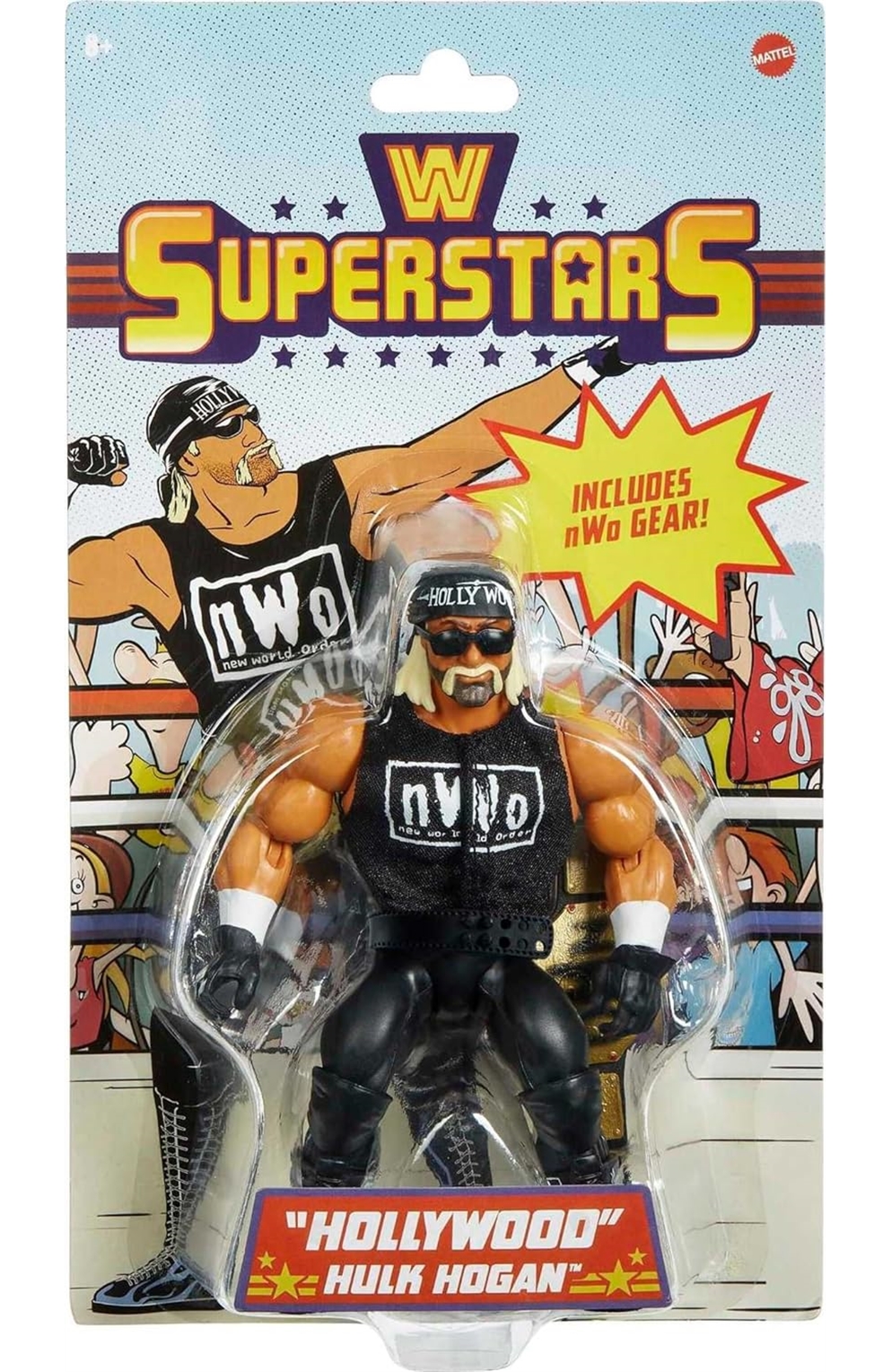 Wwe Superstars “Hollywood” Hulk Hogan 5-Inch Retro Action Figure