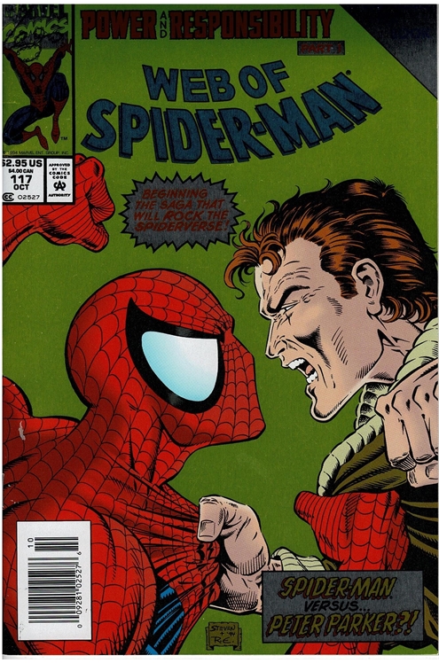Web of Spider-Man #117 [Newsstand] - Vf-