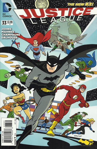 Justice League #33 Batman 75 Variant Edition (2011)