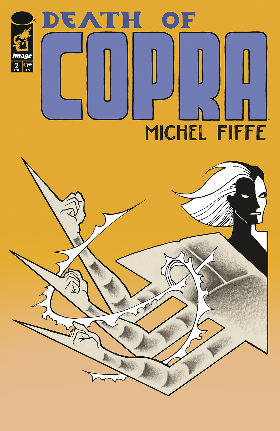 Death of Copra #2 Cover B Michel Fiffe Yellow Variant (Mature) (Of 4)