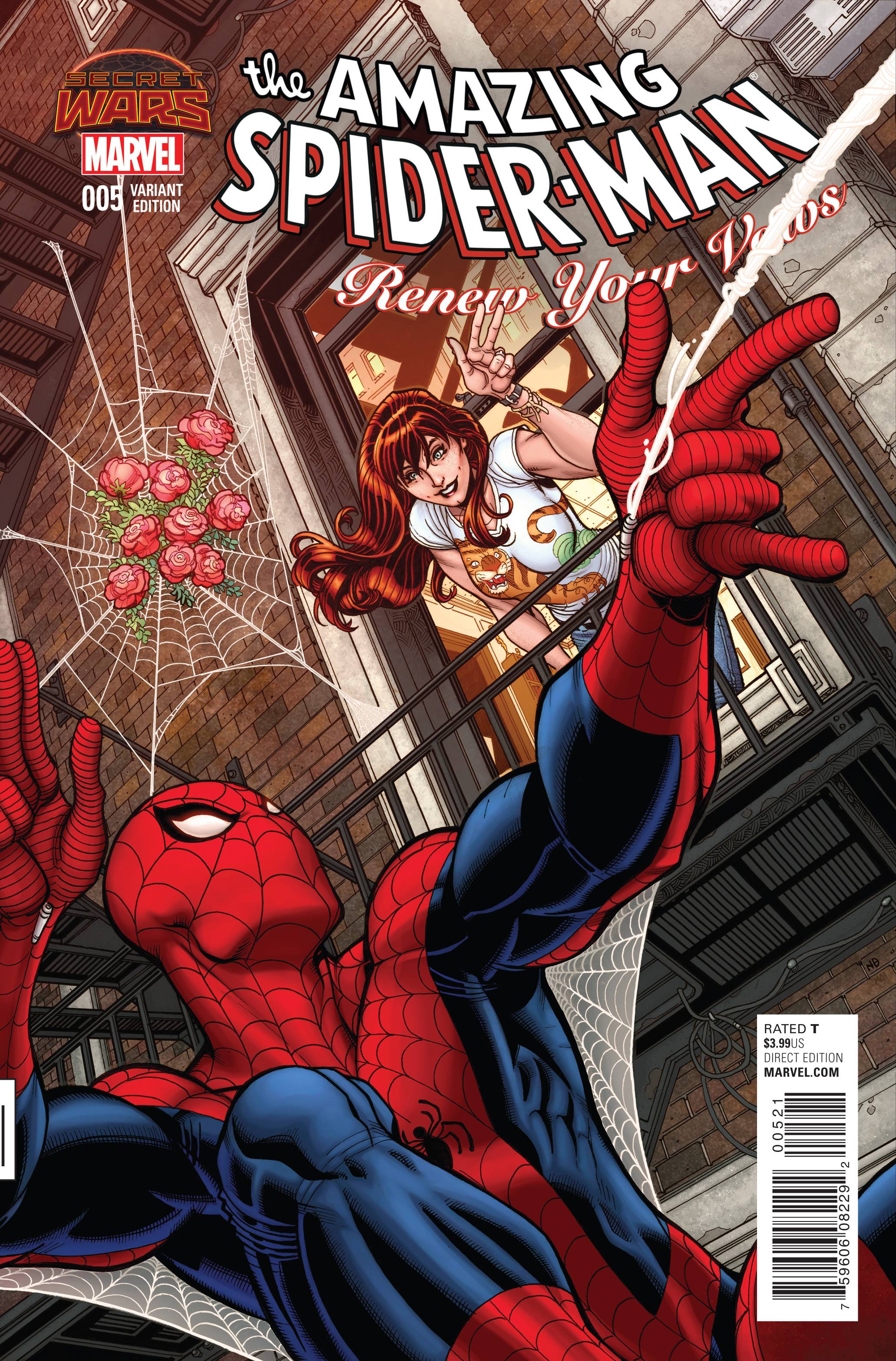 Amazing Spider-Man Renew Your Vows #5 (Bradshaw Variant) (2015)