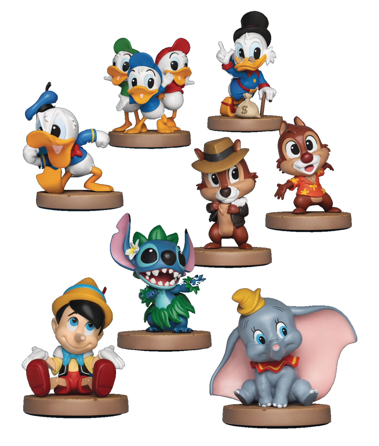 Disney Classic Series Mea-019 8 Piece Figure Set