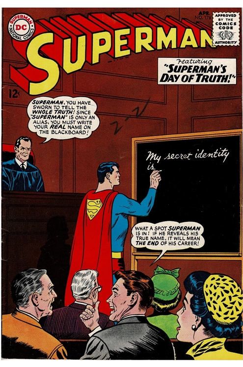 Superman #176 - Vg/Fn